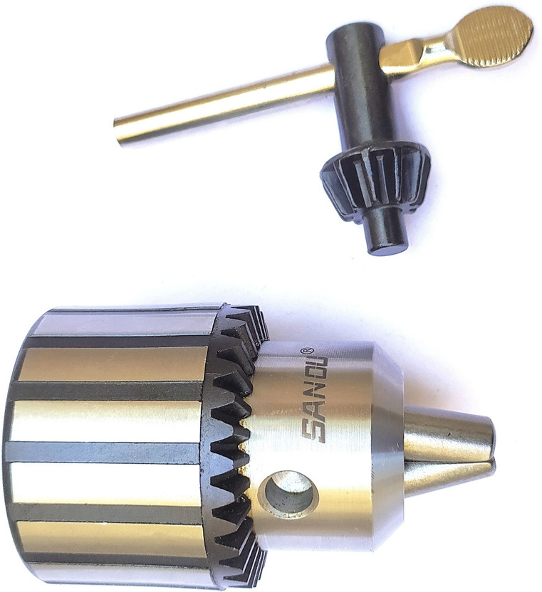 Inditrust new Tighten Carbide Steel Lathes Spindle 1-13mm Taper Drill Chuck use for Milling Machine, Lathe Machine