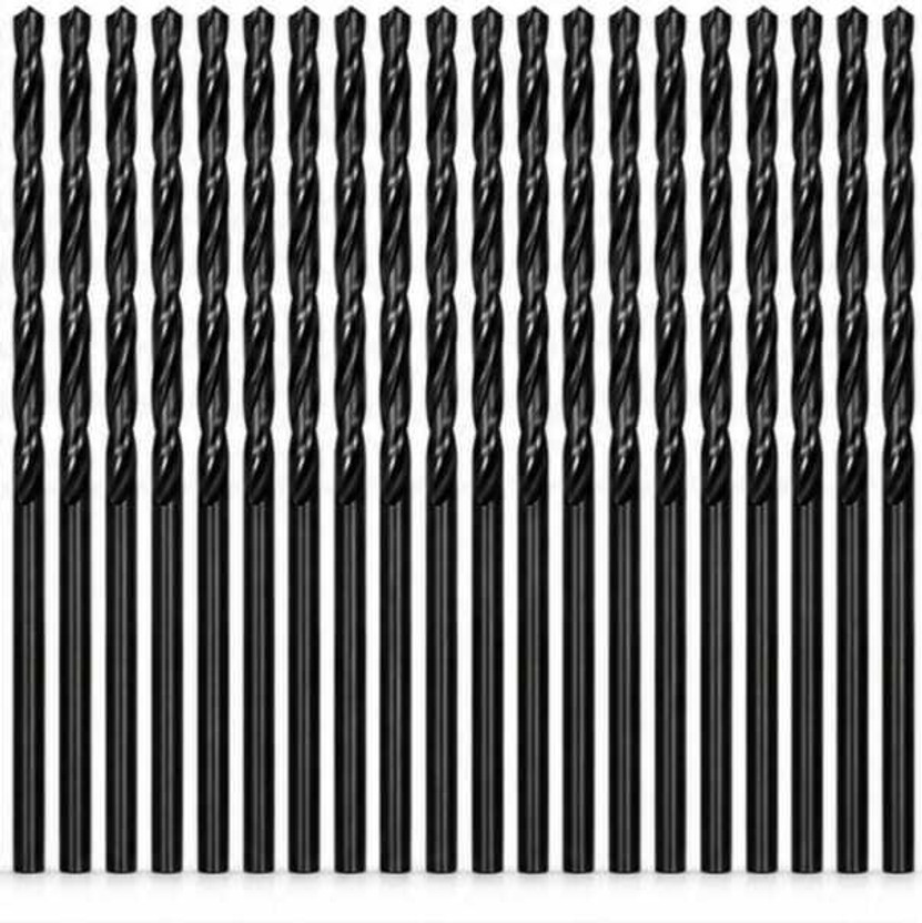 AASINN BIT1007 2.9mm HSS Twist Drill Bits Set (20 PCS) – Jobber Length Metal Drilling