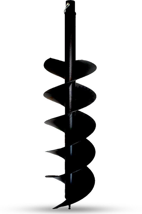 Balwaan Krishi Earth Auger Double Sprial 6' Inch Planter Use for Drilling in Farms, Fence Post Holes and Planting Trees