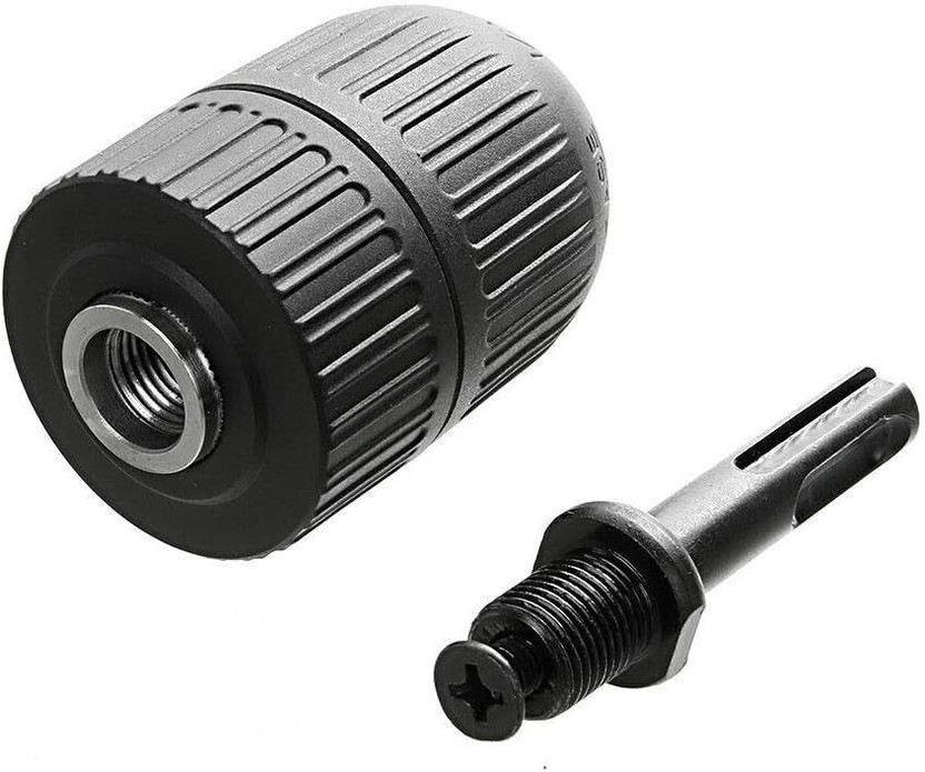 PKT SDS Hammer Conversion Electric Drill Hand Tight Clamping Head 2-13MM , (1/2-20UNF)Electric Drill Clamping Head Three Jaw Clamping Head
