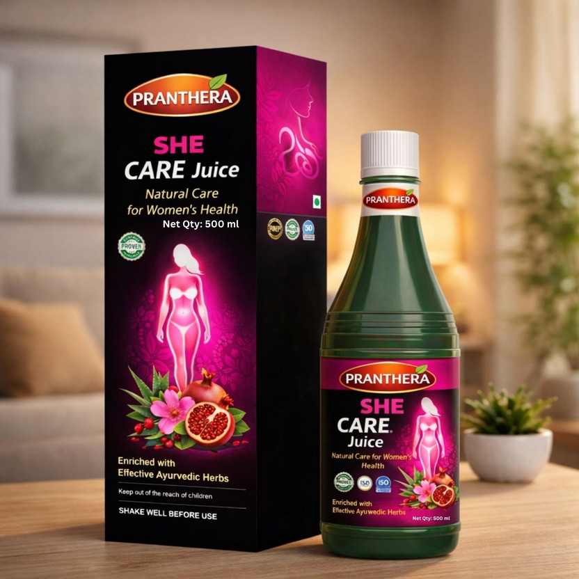 PRANTHERA Women Health Tonic with Natural Herbal Extracts for Hormonal Balance & Wellness(500 ml)