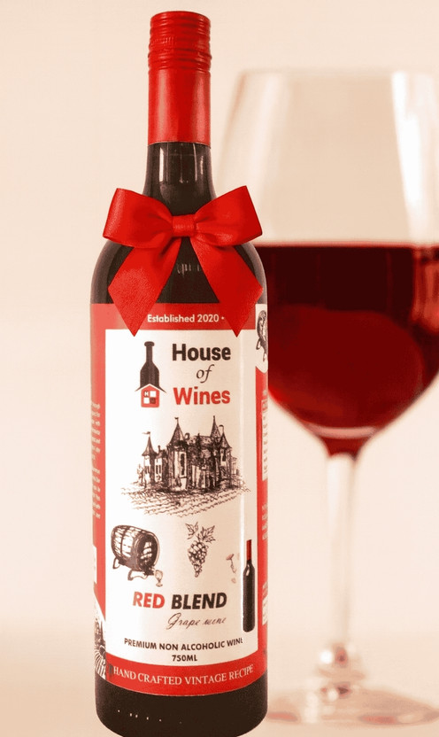 House of wines Non alcoholic homemade wine(750 ml)