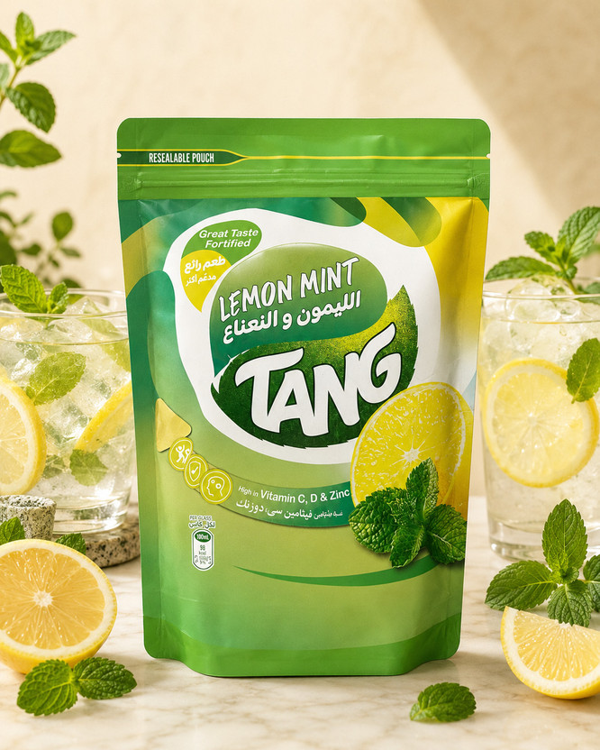 TANG Imported Lemon Mint Instant Drink Mix | Premium Summer Refreshment Edition(3 L)