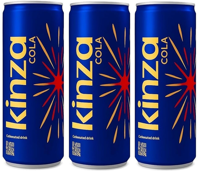 KINZA Cola Soft Drink – Carbonated, 3 × 250ml |(3 x 250 ml)