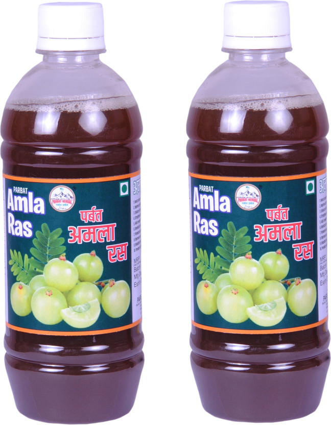 Parbat Herbal Parbat Amla Ras | Rich Source Of Vitamin C And Natural Immunity Booster(2 x 400 ml)