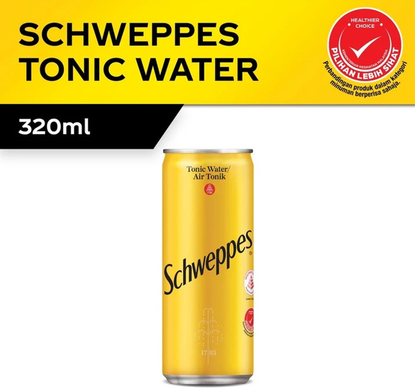 Schweppes Tonic Water Imported - Fizzy Drink(320 ml)