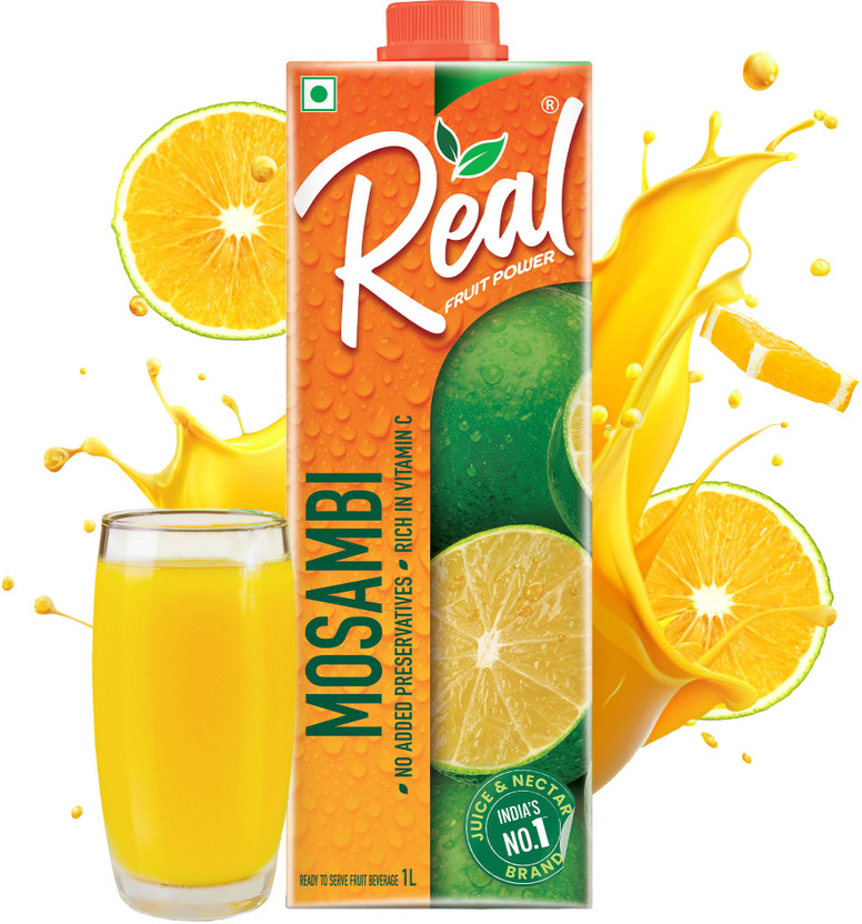 Real Fruit Juice - Mosambi(1 L)