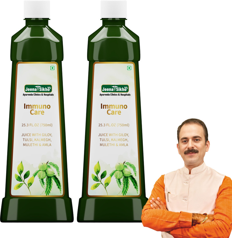 Jeena Sikho Immuno Care Juice | Boosts Immunity & Gut Health(2 x 750 ml)