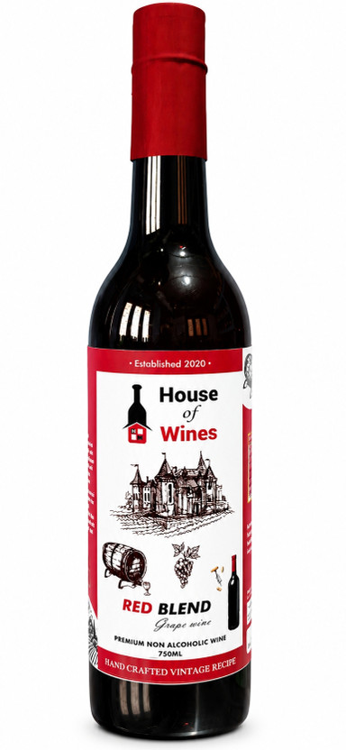 House of wines Redwine Home-made Non Alcoholic(749 ml)
