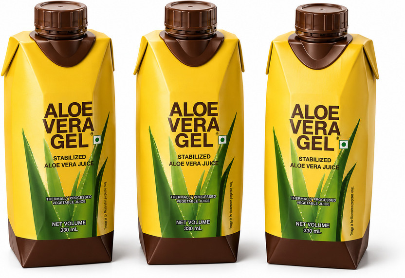 Forever Living Aloe Vera Gel Drink | Refreshing Daily Health Drink | Natural Wellness Support(3 x 300 ml)