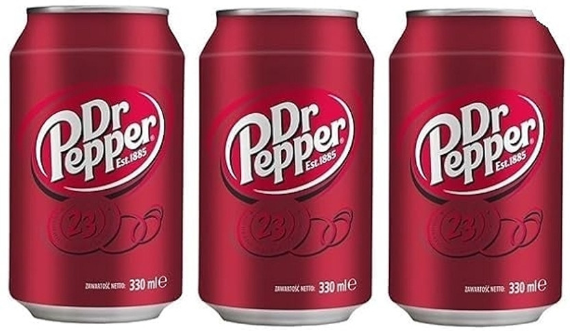Dr Pepper Sparkling Fruit Flavour(3 x 110 ml)