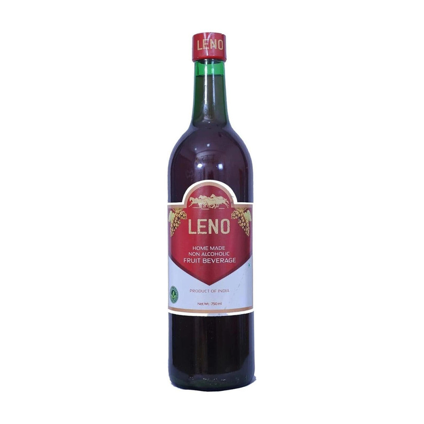LENO Original Homemade, Non-Alcoholic Soft Red Wine Prepared With Grapes(750 ml)