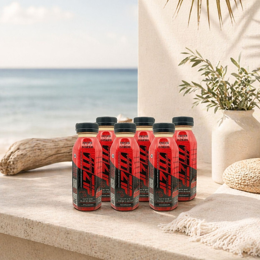 VITZIP Apple & Peach Fruit Juice Drink with refreshing |pack of 6(6 x 250 ml)