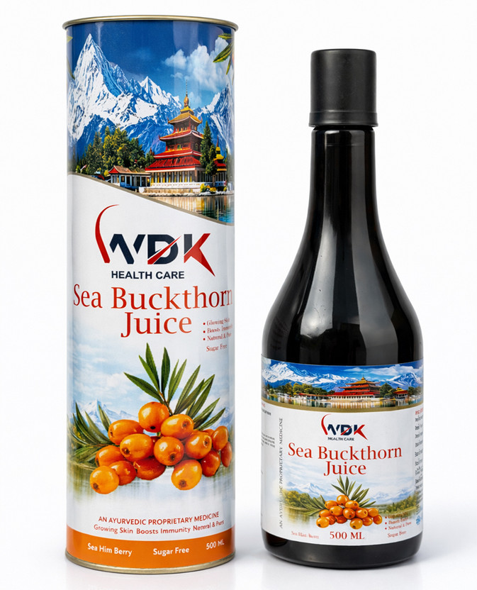 WDK ea Buckthorn Juice | Premium Berry Formula | Skin Nourishment Support(500 ml)