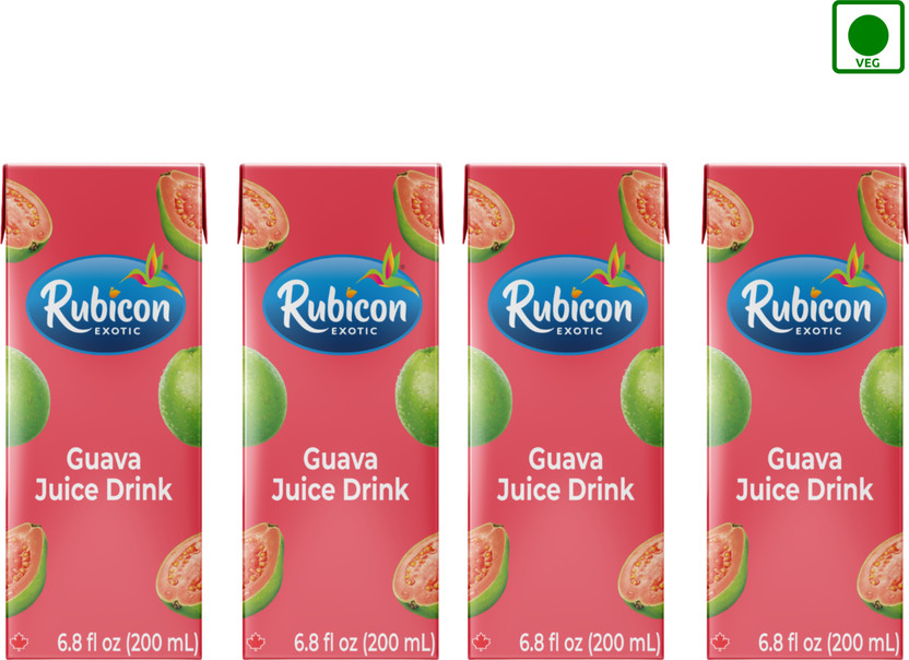 RUBICON RUBICON Exotic Guava Juice Drink(4 x 200 ml) - Flipkart Deal
