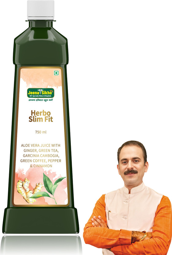 Jeena Sikho Herbo Slim Fit Juice Natural For Weight Loss Digestion(750 ml)