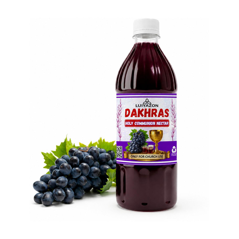 luiyazon luiyazon Dakhras Holy Communion Nectar (Non-Alcoholic) Black Grape Juice for Church(850 ml) - Flipkart Deal