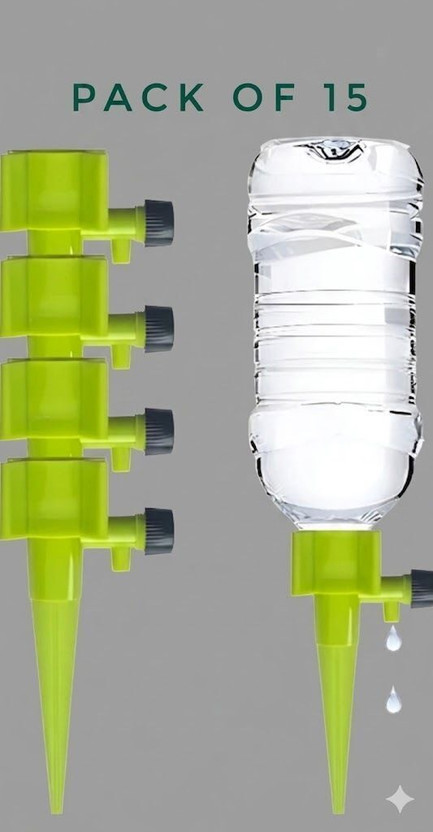 Harishree Harishree DIY Drip Irrigation Watering Stakes for Potted Plants and Garden Care Drip Irrigation Kit - Flipkart Deal
