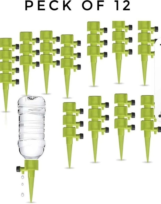 NLt Plastic Drip Irrigation Spike Plant Self Watering System for Home Garden Drip Irrigation Kit