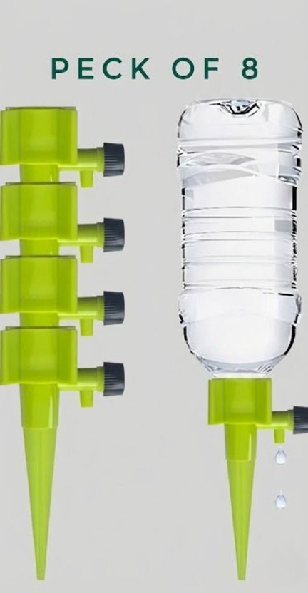 Vastaraj Vastaraj Automatic Plant Watering Spikes | Adjustable Drip Irrigation System for Pots Drip Irrigation Kit - Flipkart Deal