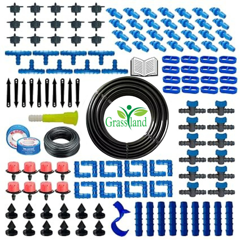 grassland Drip Irrigation Garden Watering 50 Plants Kits Drip Irrigation Kit