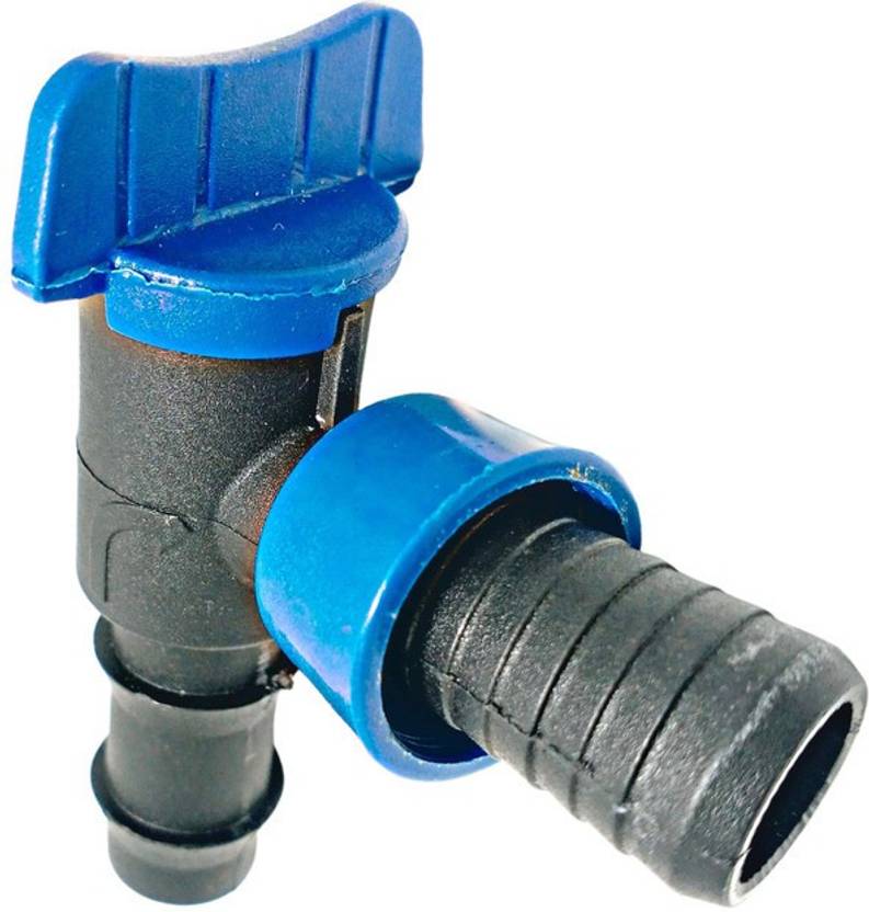 nextgenagro 16mm Pepsi Elbow Tap Drip Pipe Connector 30 Pcs Flat Inline
