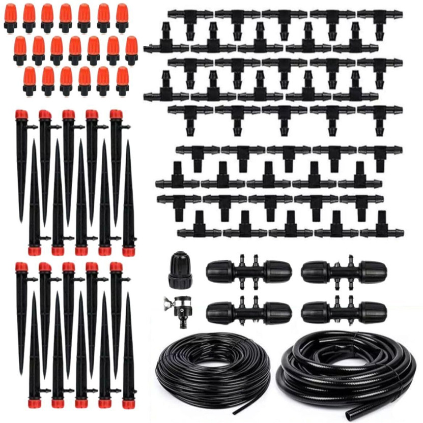 JERN JERN Garden Watering System with 109 Pcs, 200' Tubing for Lawn and Plants Drip Irrigation Kit - Flipkart Deal