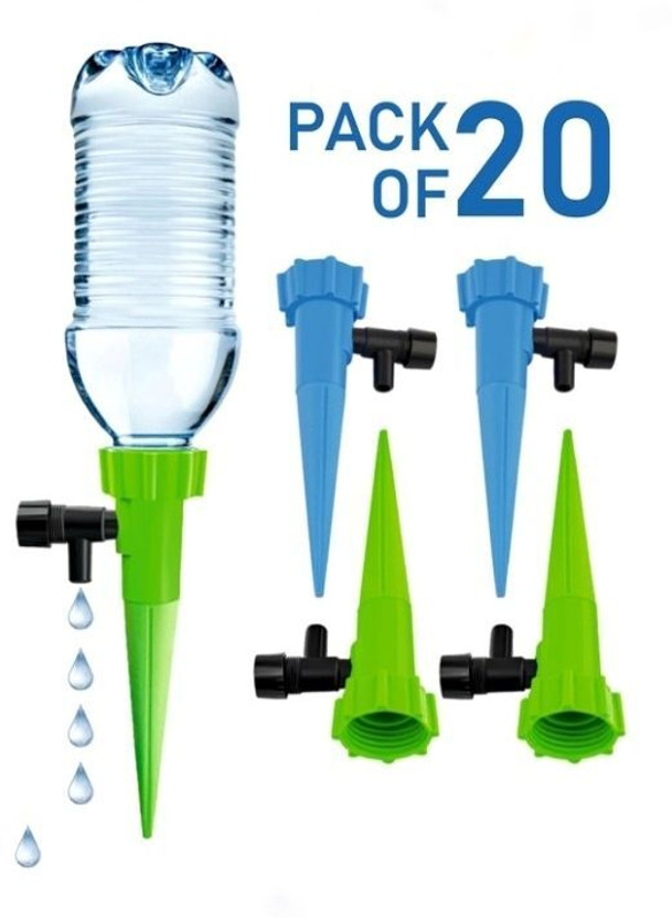 NLt Drip Irrigation Spike 20 Pack Automatic Plant Watering System Drip Irrigation Kit