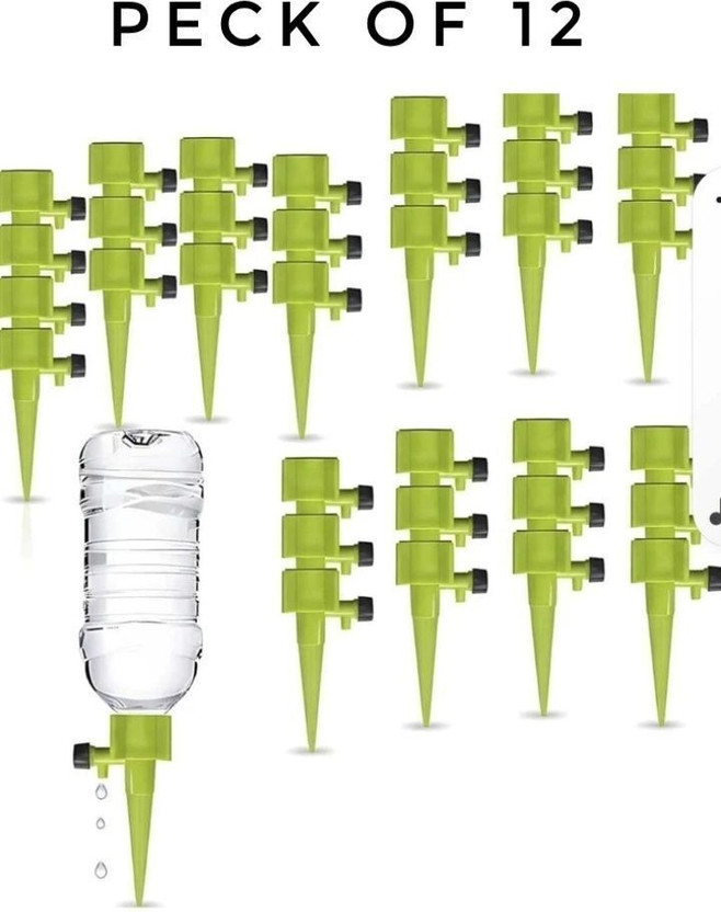 Vastaraj Plastic Drip Irrigation Spike Plant Self Watering System for Home Garden Drip Irrigation Kit