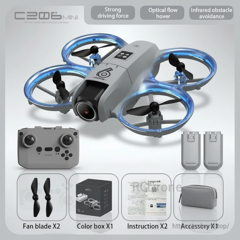 DRONA CZ06 Smart Navigation Dual Camera Foldable RC Drone
