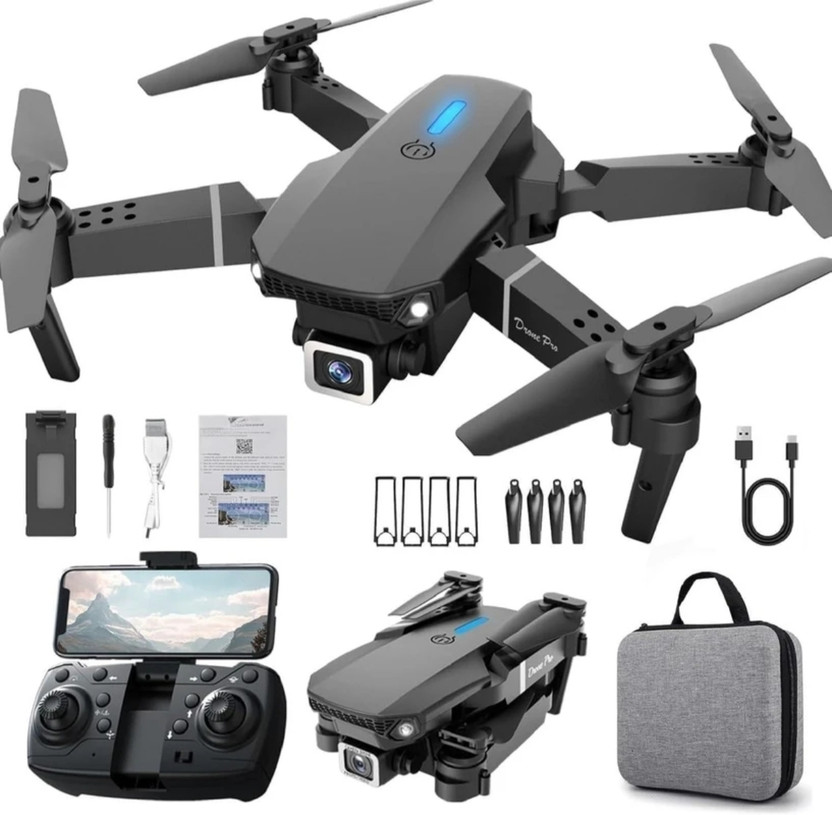 DRSL Foldable-RC-Quadcopter-Altitude-Hold-Headless-Mode-Hight-Hold-MultiColor Drone Drone