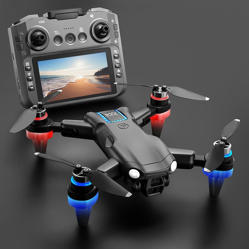 Confiavel M9 Brushless Foldable 6-Axis Gyro UAV Aerial Photography 480p Screen Control Drone