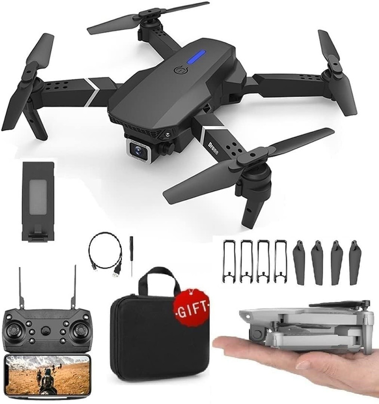 harshiv E88 Pro Foldable WiFi with Position Locking Drone