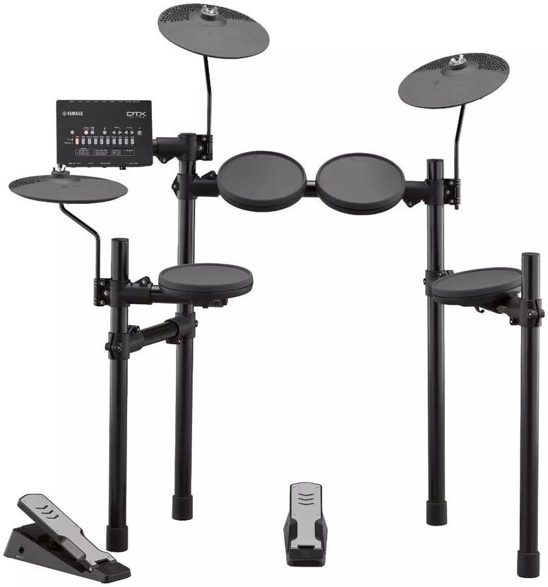 YAMAHA DTX402K Electronic Drum Kit – Beginner-Friendly 8-Piece Digital Drum Set Electric 7 Drum Kit Set(Professional, Student)