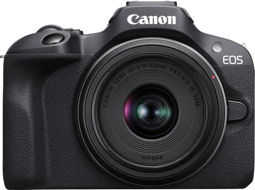 Canon R100 Mirrorless Camera RF-S 18-45mm f/4.5-6.3 IS STM(Black)