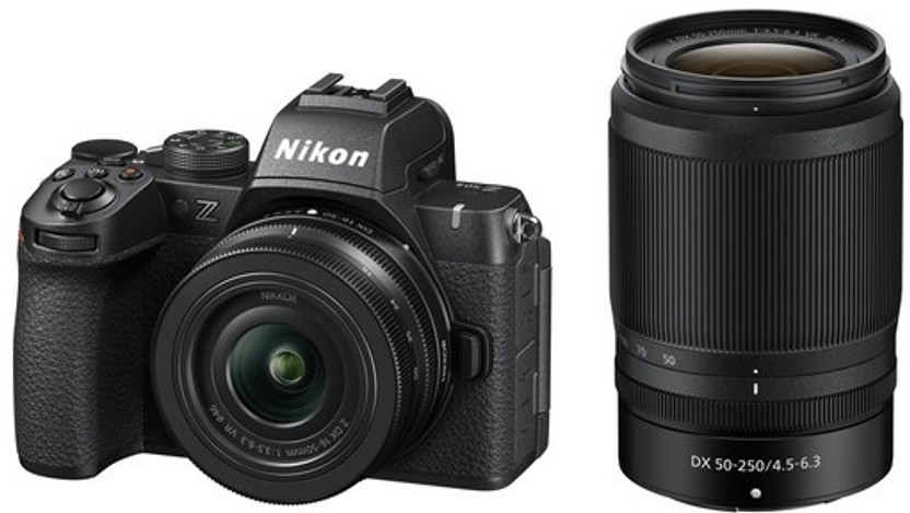 NIKON Z50 II Mirrorless Camera Body with 16-50 &50-250 mm(Black)