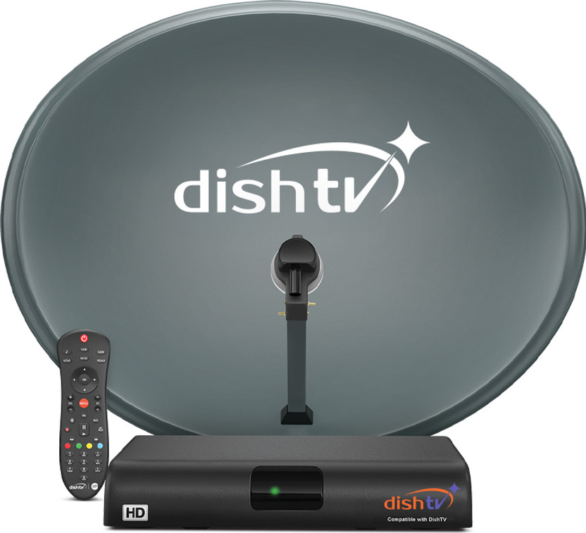 Dish Dish TV DTH Set Top Box| Telugu 3-Month Flexi HD Pack | Prime | 190+ Ch Free 2Y | Free Install - Flipkart Deal