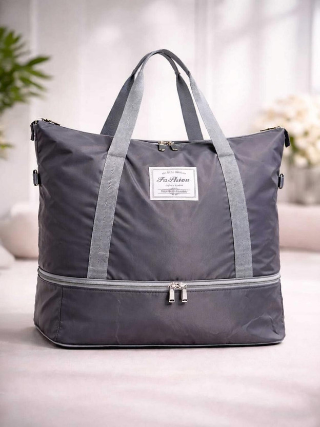 Veara Veara (Expandable) 45 L Hand Duffel Bag - Large Capacity Duffle Bag, Travel Bag for Women - Pink Duffel Without Wheels - Flipkart Deal