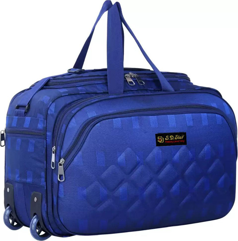 SAKSHI SAKSHI FASHION (Expandable) Fabric SE Travel Duffel Bags for Men and Women Duffel With Wheels (Strolley) - Flipkart Deal