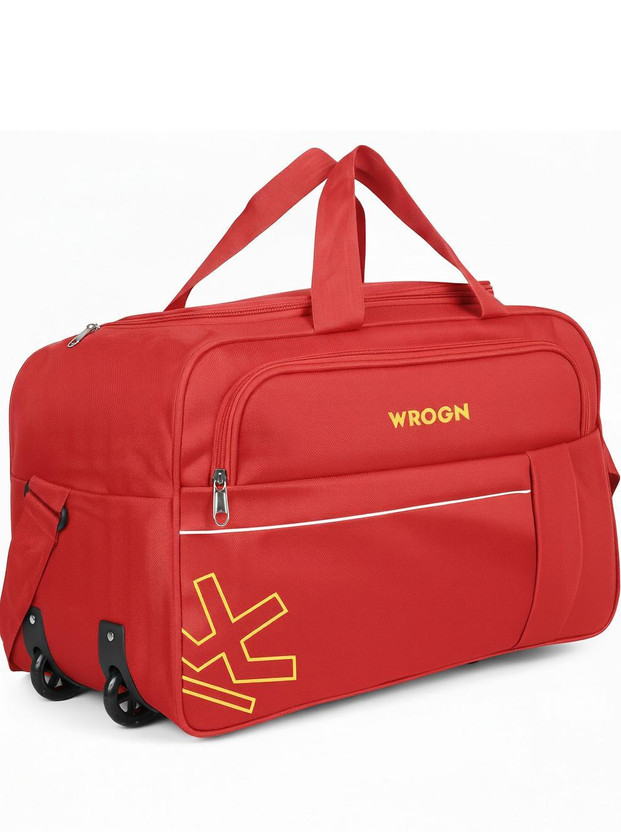 WROGN (Expandable) WRN-70L 24 INCH WHEEL DUFFLE Traveling Travel Duffel Waterproof Duffel With Wheels (Strolley)