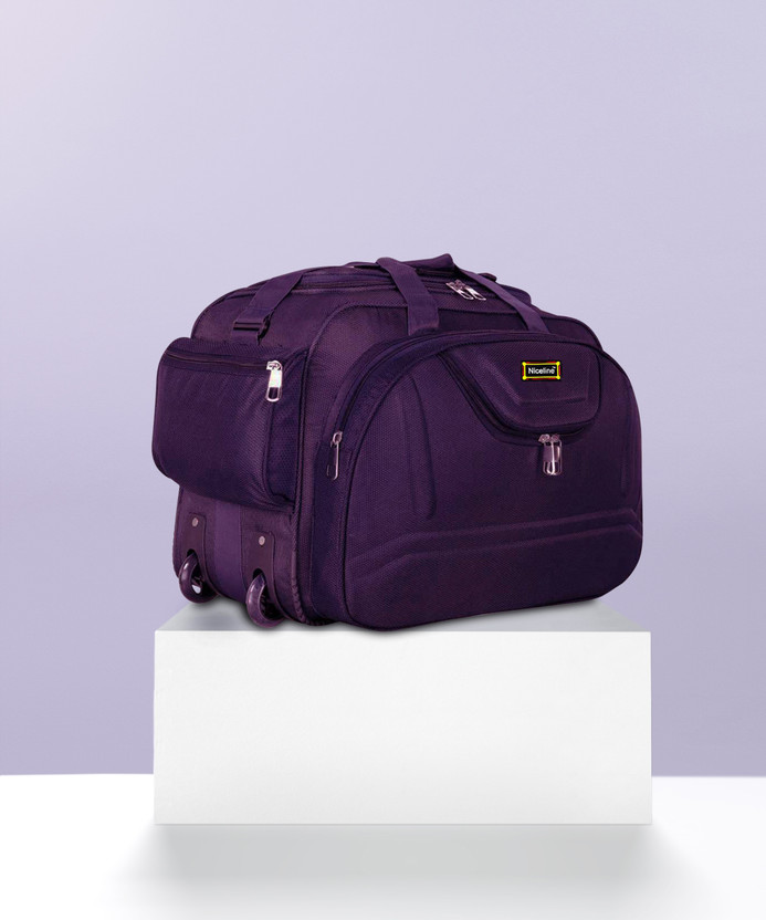 Nice Line (Expandable) TRAVEL TROLLEY LUGGAGE BAG Duffel With Wheels (Strolley)