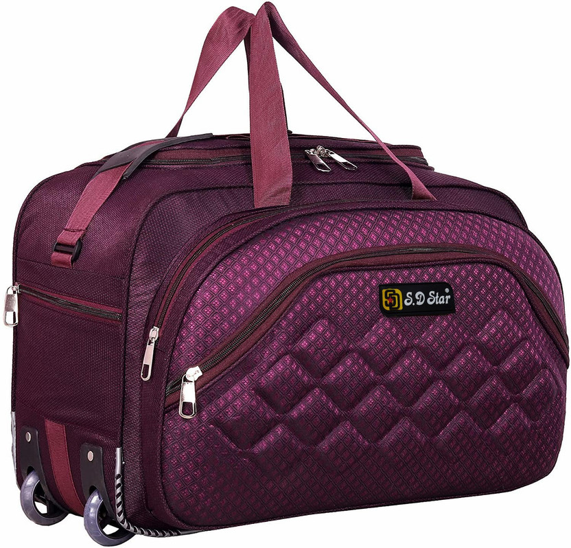SAKSHI SAKSHI FASHION (Expandable) Fabric T Travel Duffel Bags for Men and Women Duffel With Wheels (Strolley) - Flipkart Deal
