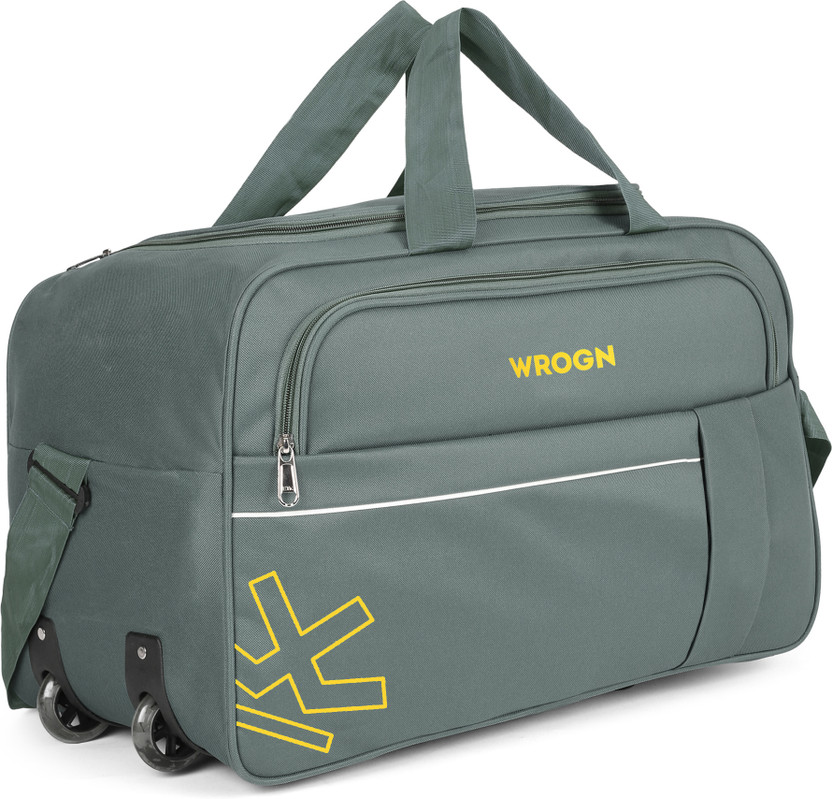WROGN (Expandable) WRN-70L 24 INCH WHEEL DUFFLE Traveling Travel Duffel Waterproof Duffel With Wheels (Strolley)