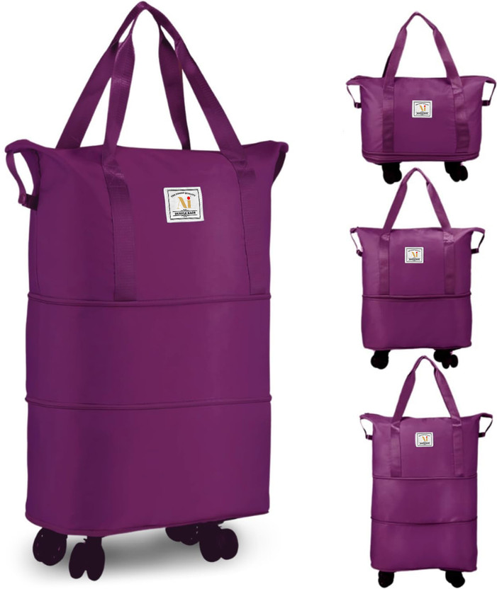 Ankit Ankit International (Expandable) 78L Duffel Trolley Bags for Travel, Luggage Expandable Bags Duffel With Wheels (Strolley) - Flipkart Deal
