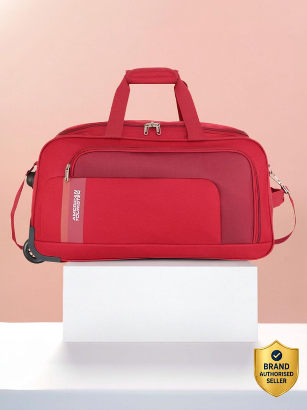 AMERICAN TOURISTER CAMP WHEEL 57cm Duffel With Wheels (Strolley)