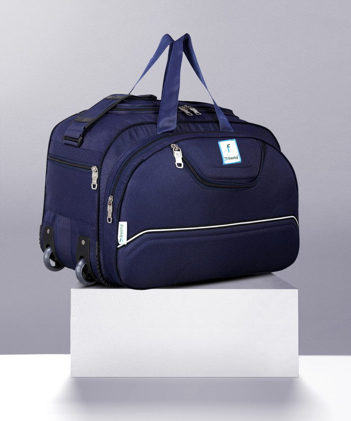 Frontsy (Expandable) Lightweight Waterproof Luggage Travel Duffel Bag with two wheels Duffel With Wheels (Strolley)