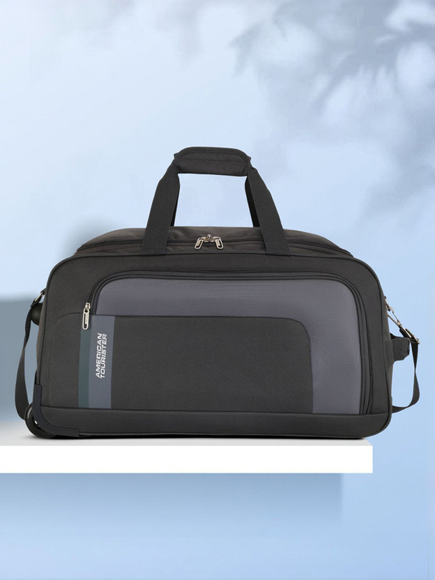 AMERICAN TOURISTER CAMP WHEEL 57cm - GREY Duffel With Wheels (Strolley)