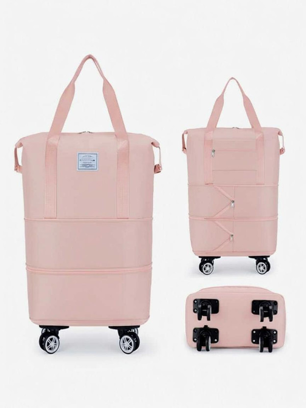 ANHAD ANHAD GLOBAL TRADERS (Expandable) EXPANDABLE DUFFLE BAG WITH WHEELS Duffel With Wheels (Strolley) - Flipkart Deal