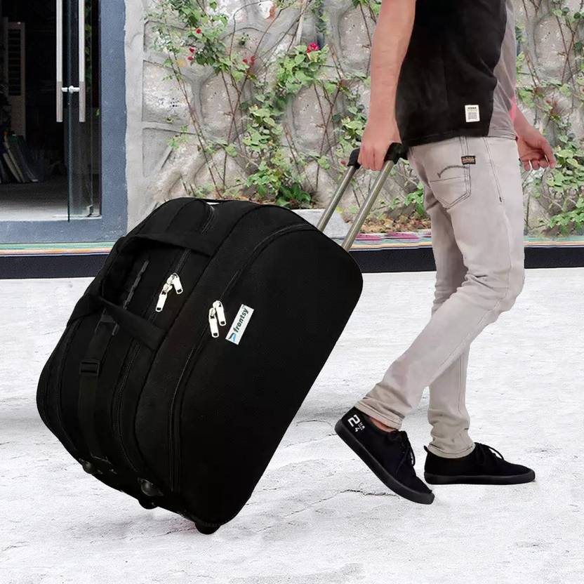 Frontsy (Expandable) 24 inch Travel Duffle Trolley Bag Luggage Cabin