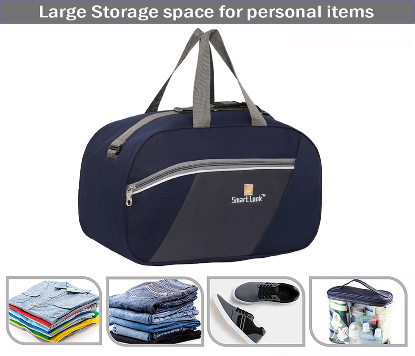 Smartlook Small travel bags and luggage bag for men and women 45L(BLAK) Small Travel Bag  - Extra Specious(Blue)